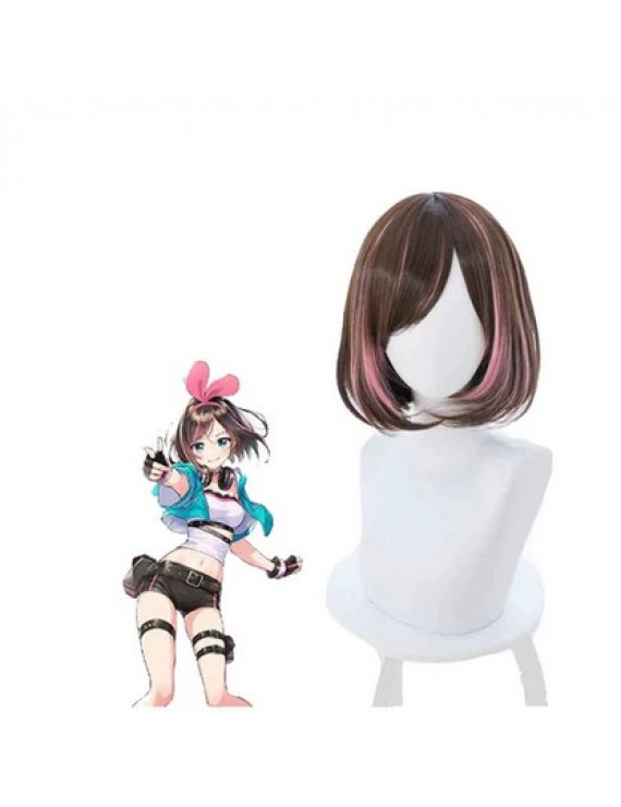 KIzuna AI KIzuna AI Short Straight Bob Anime Cosplay Wig