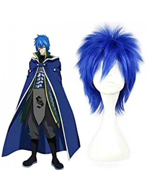 Fairy Tail Mystogan Short Heat Resistant Fiber Anime Cosplay Wig