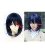 Kill la Kill Ryuko Matoi Blue Red Cosplay Wig