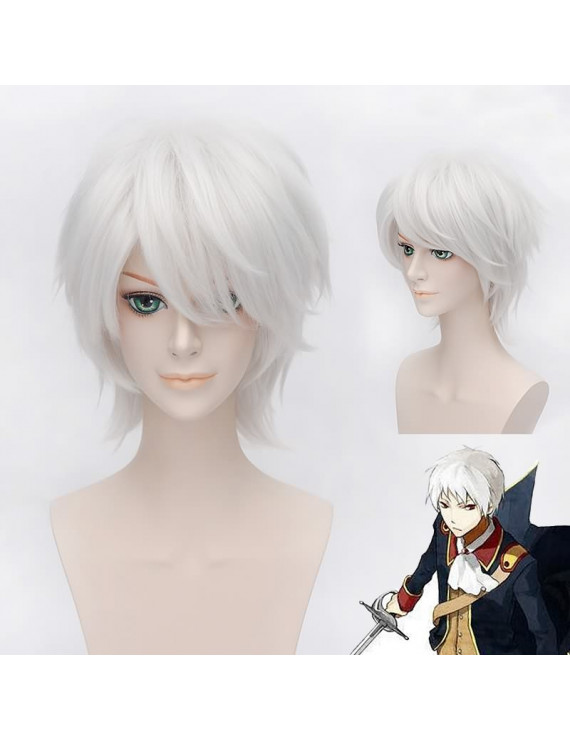 Hetalia Gilbert Beilschmidt Short Gray Anime Cosplay Wig