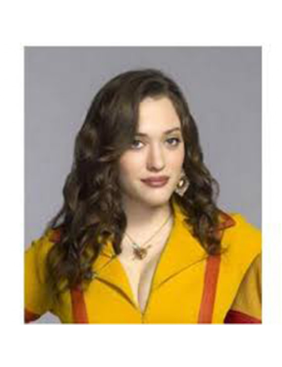 2 Broke Girls Max Long Wavy Synthetic Hair Cosplay Wig