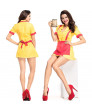 2 Broke Girls Max Apron Dress Uniform Skirt Suit Cosplay Customes