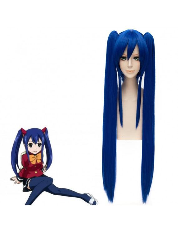 Fairy Tail Wendy Marvell Heat Resistant Fiber Anime Hairstyled Cosplay Wig