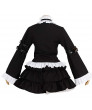 Fairy Tail Happy Short Sleeve Maid Dress Cosplay Customes