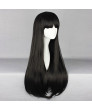 Heat Resistant Fiber Long Black Mixed Color Anime Punk Lolita Dress Wig