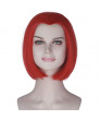 Heat Resistant Fiber Short Red Punk Lolita Wig