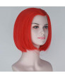Heat Resistant Fiber Short Red Punk Lolita Wig
