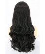Heat Resistant Fiber Black Long Curly Cosplay Wig