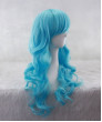 Heat Resistant Fiber Long Light Blue Color Anime Punk Lolita Dress Wig