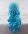 Heat Resistant Fiber Long Light Blue Color Anime Punk Lolita Dress Wig