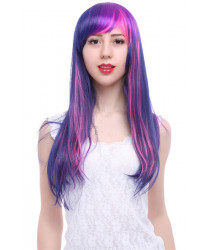 My Little Pony Twilight Sparkle Synthetic Hair Cosplay Wig