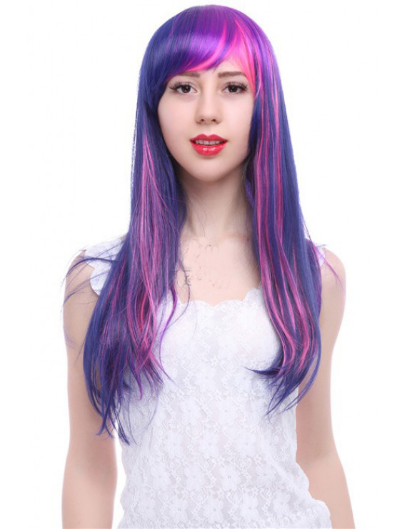 My Little Pony Twilight Sparkle Synthetic Hair Cosplay Wig