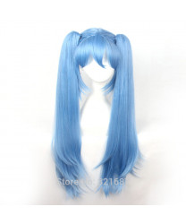 AKB0048 Mayuyu Blue Long Cosplay Wig 80 CM