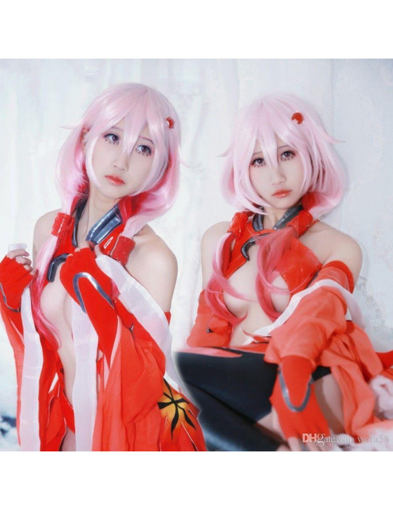 Guilty Crown Yuzuriha Inori Long Straight Anime Cosplay Wig