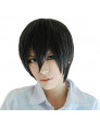 Free Nanase Haruka Black Short Anime Cosplay Wig