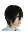 Free Nanase Haruka Black Short Anime Cosplay Wig