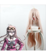 Danganronpa V3 Iruma Miu Pink Long Straight Cosplay Wig 80 cm