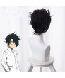 Yakusoku No Neverland Ray Black Short Cosplay Wig