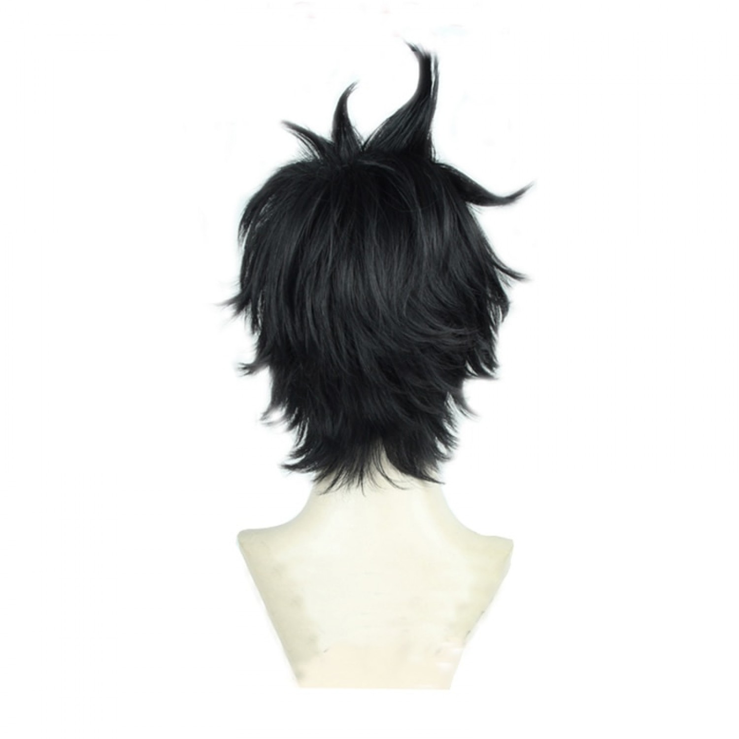 Black Clover Yuno Black Short Cosplay Wig ( free shipping ) ( free