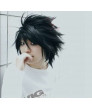 Death Note L Black Anime Cosplay Wig
