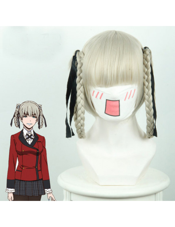 Kakegurui Momobami Kirari Anime Cosplay Wig