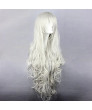 Black Butler Queen Victoria White Long Cosplay Wig