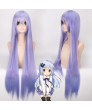 Black Butler Hannah Annafellows Purple Long Cosplay Wig 100 cm