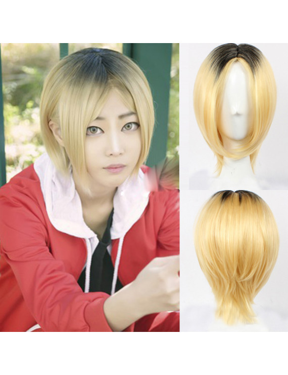 Haikyuu Kenma Kozume Synthetic Hair Cosplay Wig