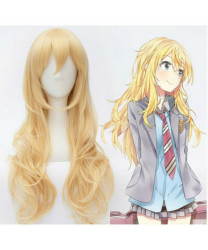 Your Lie in April Miyazono Kaori Yellow Cosplay Wig