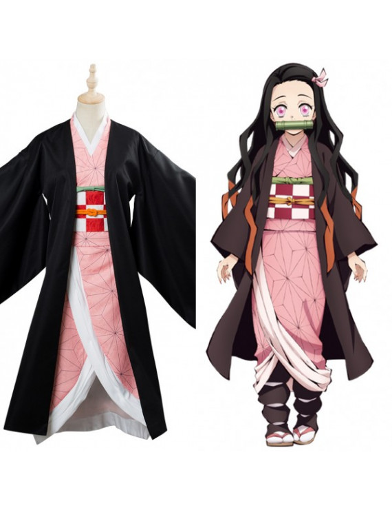 Demon Slayer Kimetsu no Yaiba Kamado Nezuko Cosplay Customes