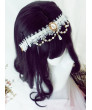 Black Purple Long Wavy Synthetic Hair Sweet Lolita Wigs