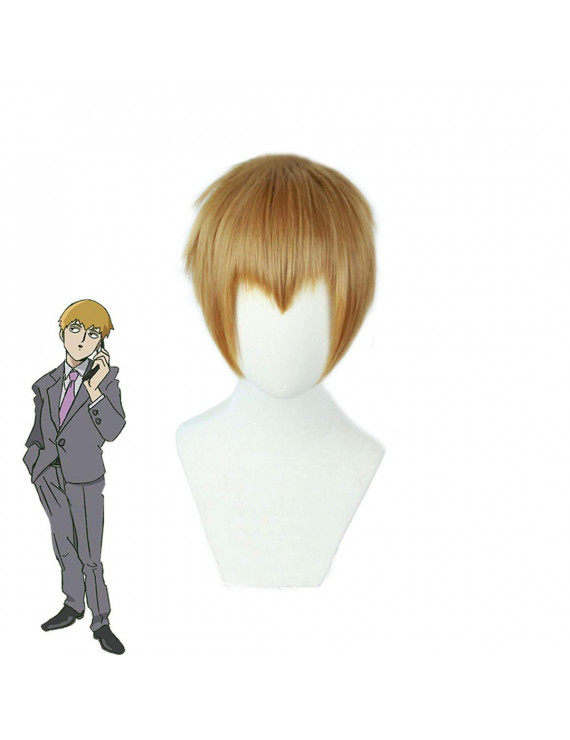 Mob Psycho 100 Arataka Reigen Anime Cosplay Wig