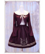 Princess Tailor Lolita Princess Dress College Wind Cute Slim Dress