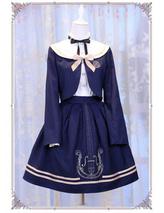 Princess Tailor Lolita Princess Dress College Wind Cute Slim Dress