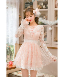 Lolita Princess Dress Ladies Long Sleeve Dress