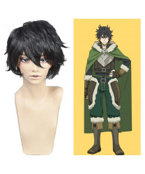 The Rising of the Shield Hero Naofumi Iwatani Black Anime Cosplay Wig