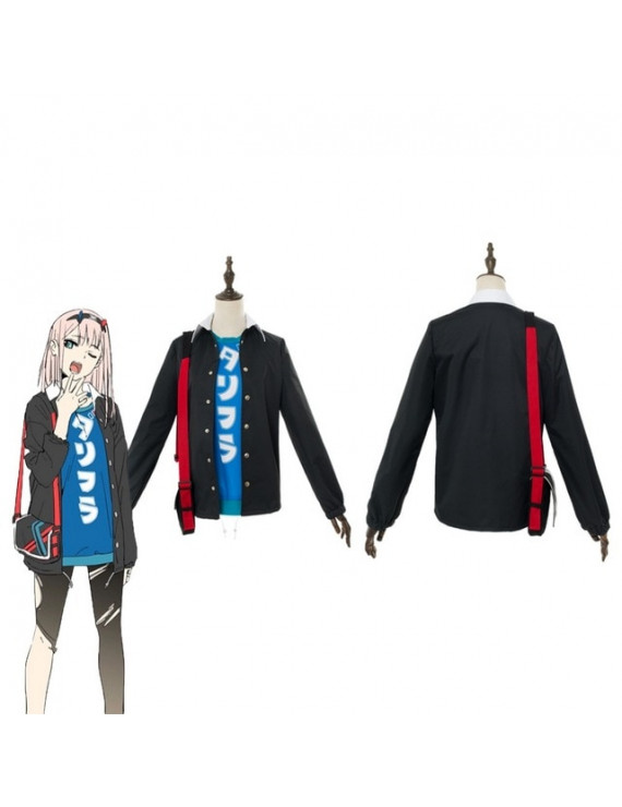 DARLING in the FRANXX code 002 Zero Two Sports Uniform Cosplay Costume