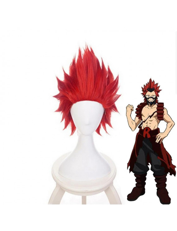 My Hero Academia Kirishima Eijiro Red Cosplay Wig