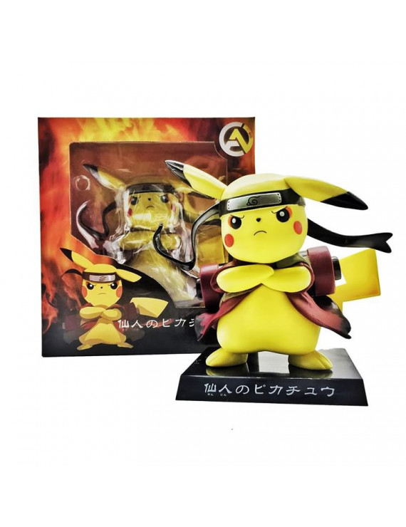 Pokemon Naruto Pikachu Captain America Pikachu Deadpool Pikachu Figure