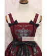 Alice Girl Ow Lolita JSK Dress Wine S In Stock Lolita Dress