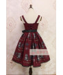 Alice Girl Ow Lolita JSK Dress Wine S In Stock Lolita Dress