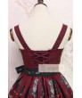 Alice Girl Ow Lolita JSK Dress Wine S In Stock Lolita Dress