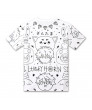 Gintama Gintoki Cute Print Cotton Broadcloth O Neck T-Shirt 