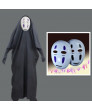 Spirited Away No Face man Cosplay Customes with Mask