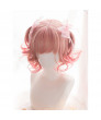 Light Yellow Pink Short Curly Sweet Lolita Wig