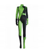 Kim Possible Shego Super Villain Cosplay Costume Jumpsuit Halloween Costume Superhero Cosplay