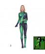 Kim Possible Shego Super Villain Cosplay Costume Jumpsuit Halloween Costume Superhero Cosplay