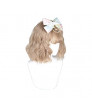 Fashion Natural Fluffy Short Sweet Lolita Wig with Air Bangs