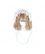 Fashion Natural Fluffy Short Sweet Lolita Wig with Air Bangs