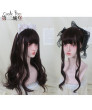 Japanese provocative Color Long Curly Synthetic Lolita Wig